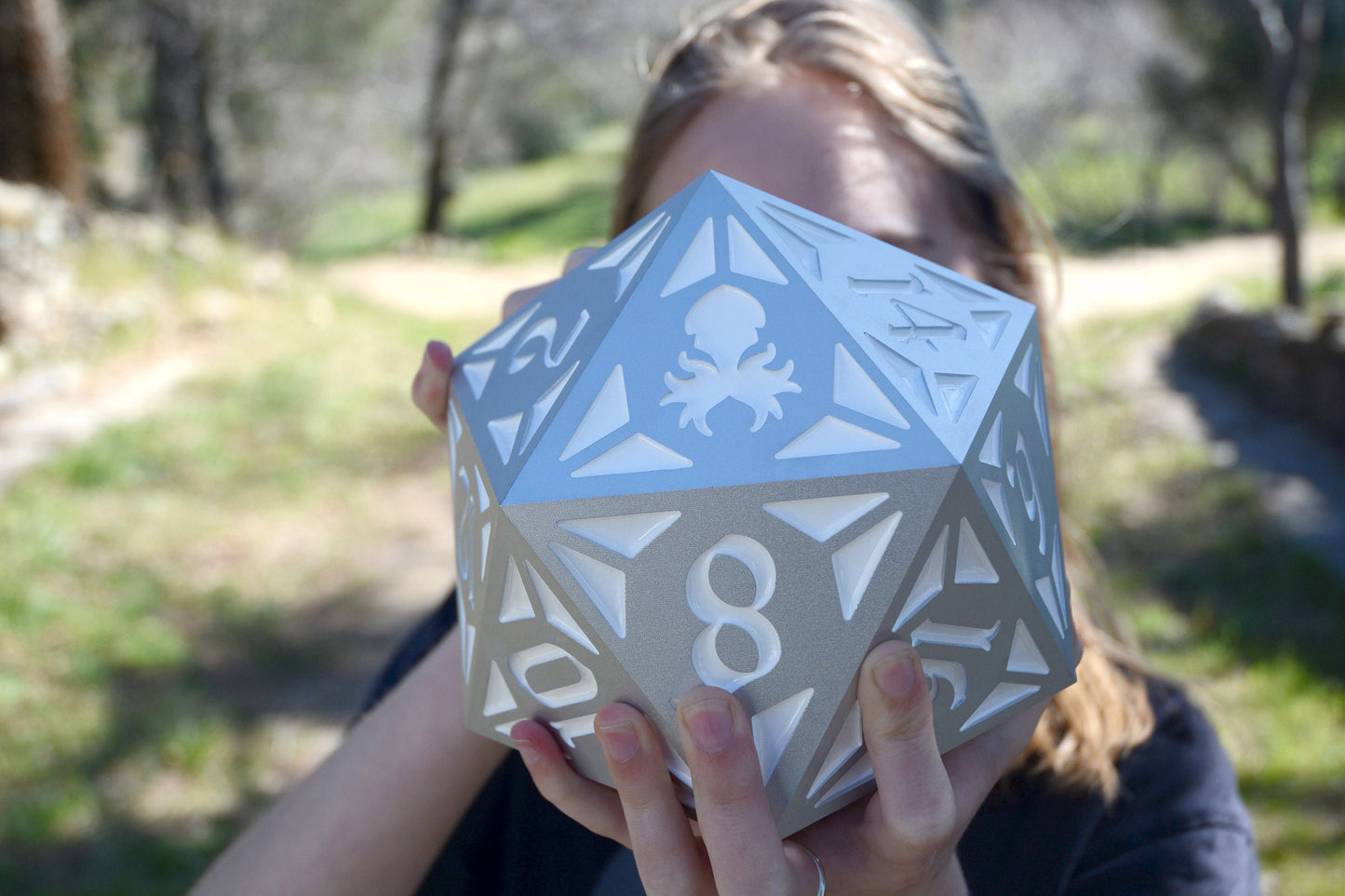 Leviathan Revival Solid Aluminum D20