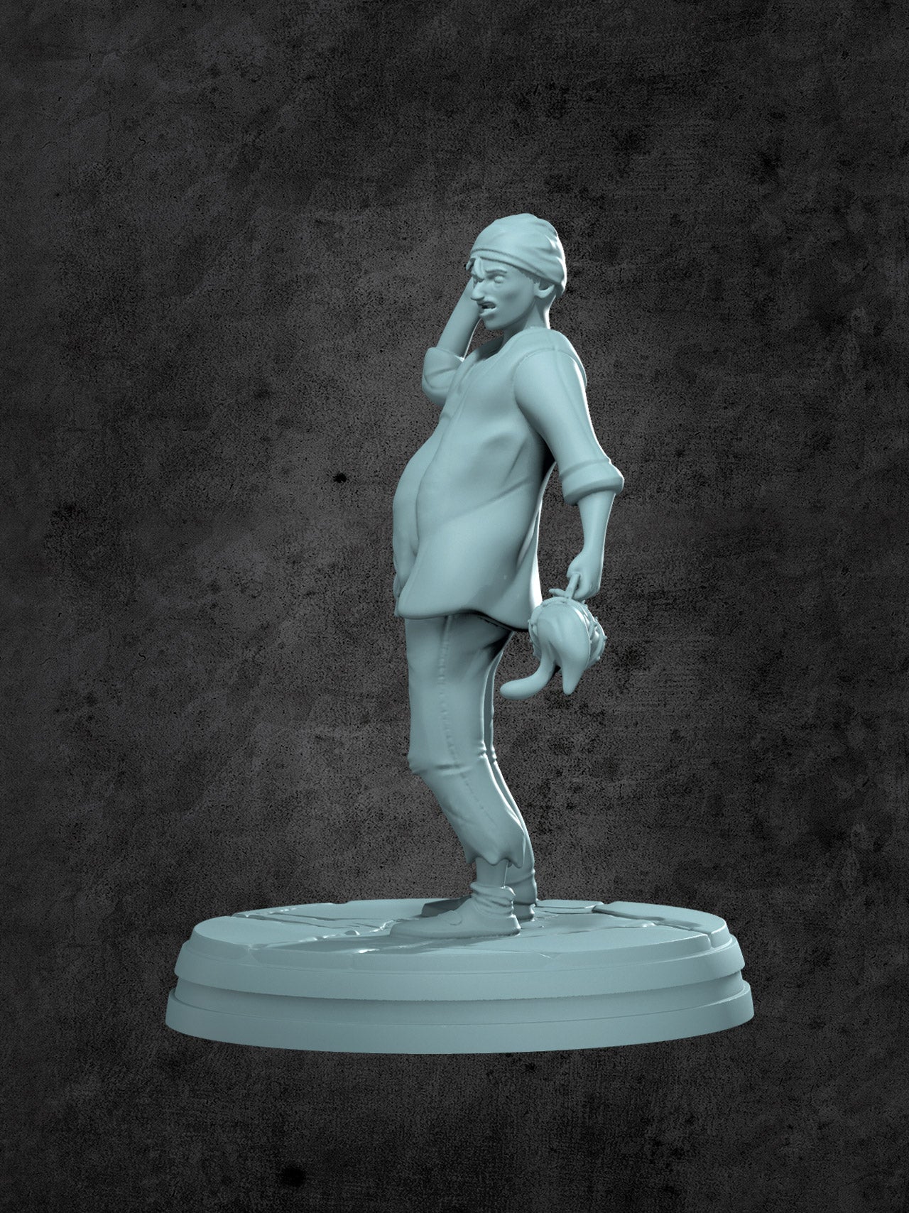 Tom (Drunkard) Miniature for Tabletop RPGs
