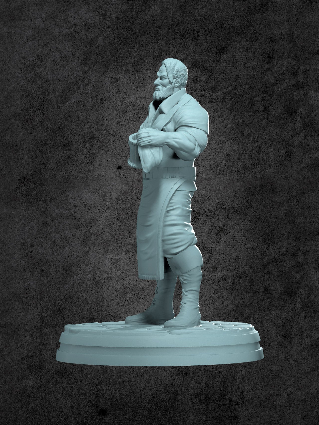 Pat (Bartender) Miniature for Tabletop RPGs