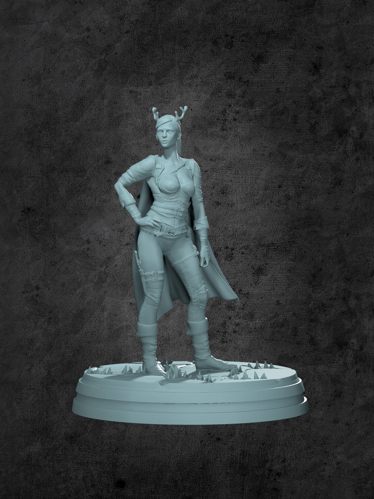 Stacia (Fawn) Miniature for Tabletop RPGs