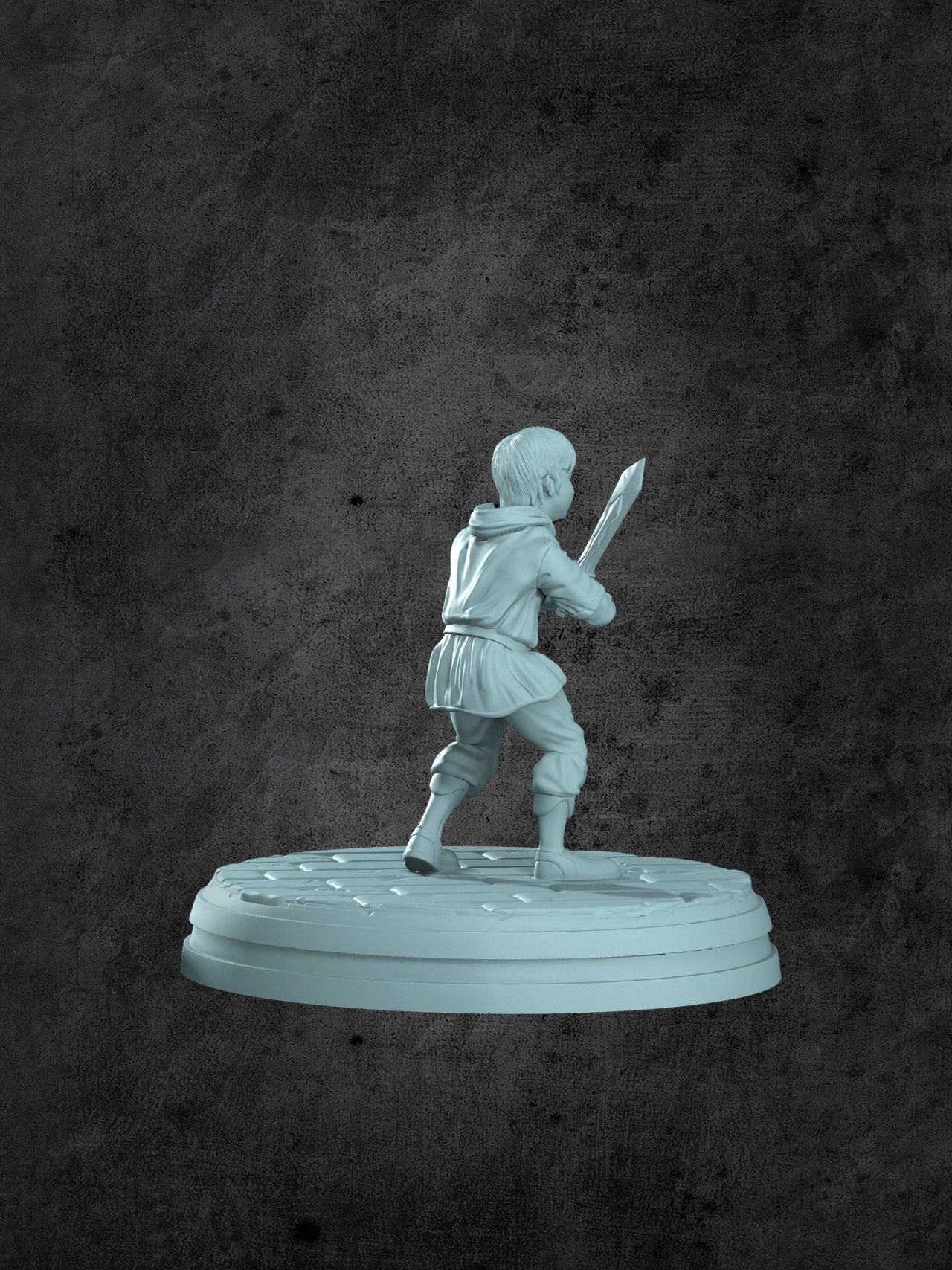 Logan (Villager Toddler) Miniature for Tabletop RPGs