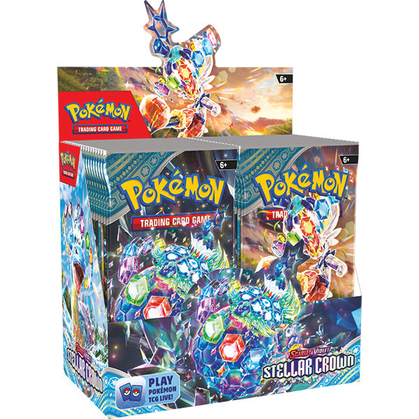 Pokemon TCG: Scarlet & Violet 07 Stellar Crown- Booster Pack Kraken Dice Pokemon TCG: Scarlet & Violet 07 Stellar Crown- Booster Pack Kraken Dice