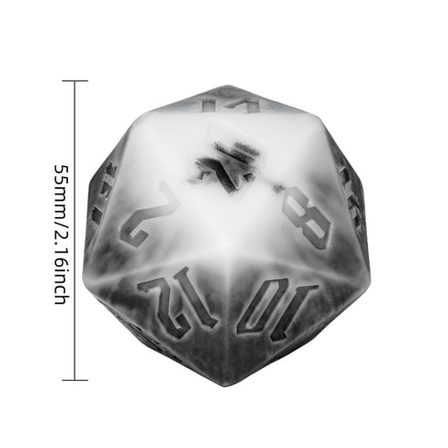 55mm D20 Hand Soap Black and white