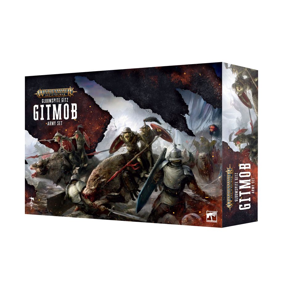 Warhammer: Age of Sigmar Gloomspite Gitz Gitmob Army Set