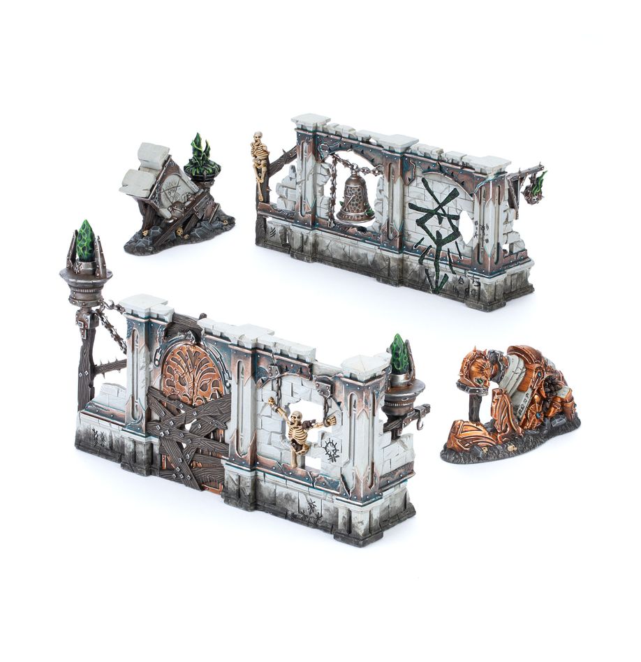 Warhammer Age of Sigmar: Spearhead Fire & Jade Gaming Pack