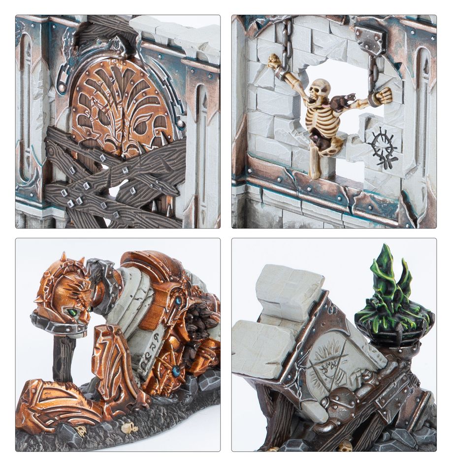 Warhammer Age of Sigmar: Spearhead Fire & Jade Gaming Pack