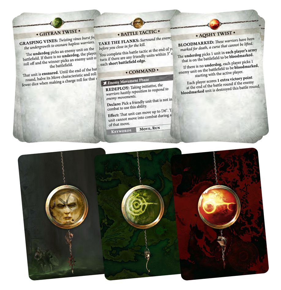 Warhammer Age of Sigmar: Spearhead Fire & Jade Gaming Pack