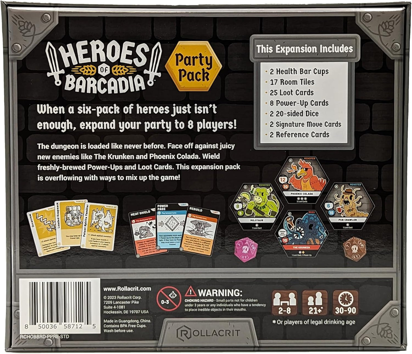 Heroes of Barcadia Party Pack