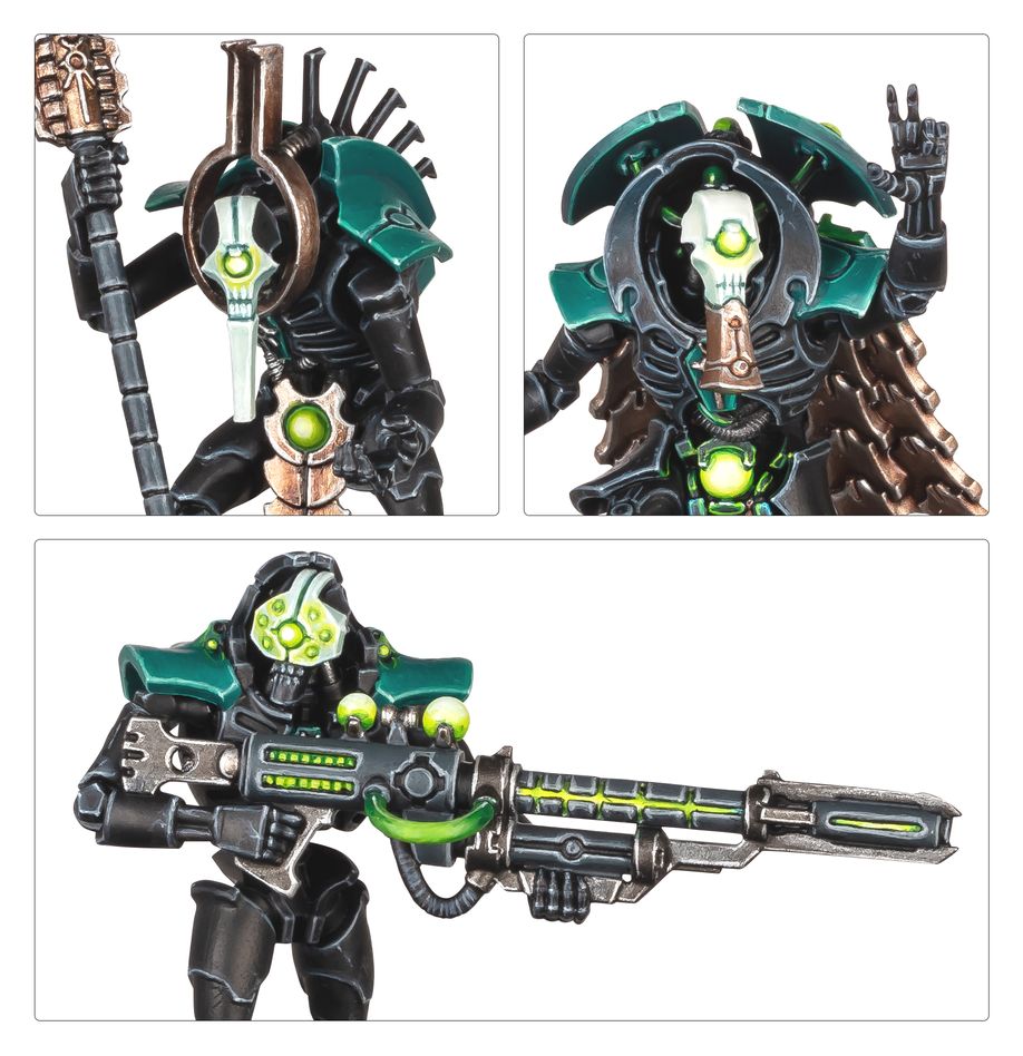 Warhammer 40K: Kill Team Hierotek Circle Necron Cryptek and Retinue