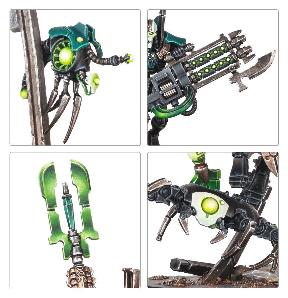 Warhammer 40K: Kill Team Hierotek Circle Necron Cryptek and Retinue