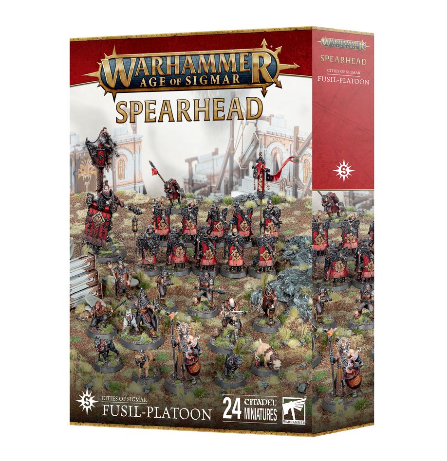 Age of Sigmar Spearhead: Cities of Sigmar Fusil-Platoon