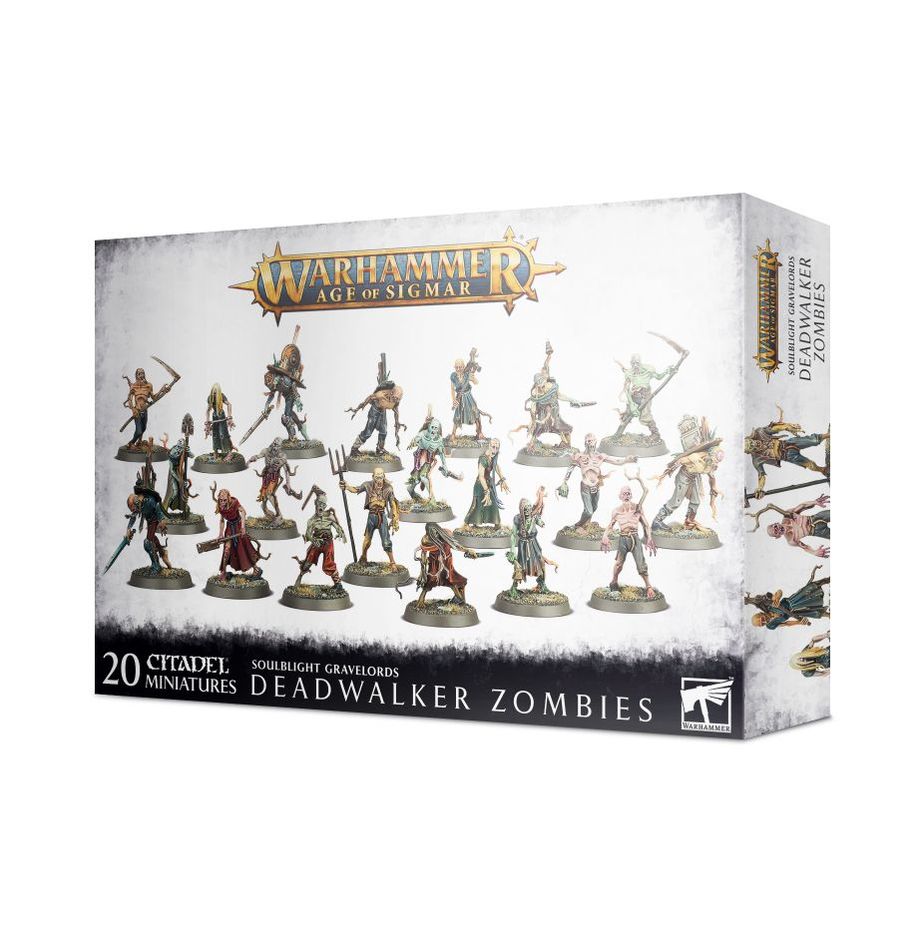 Warhammer Age of Sigmar: Soulblight Gravelords Deadwalker Zombies