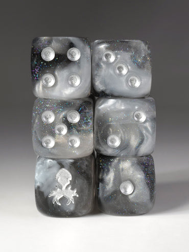 Athena D6 Pips 12pc Dice Set - 12mm