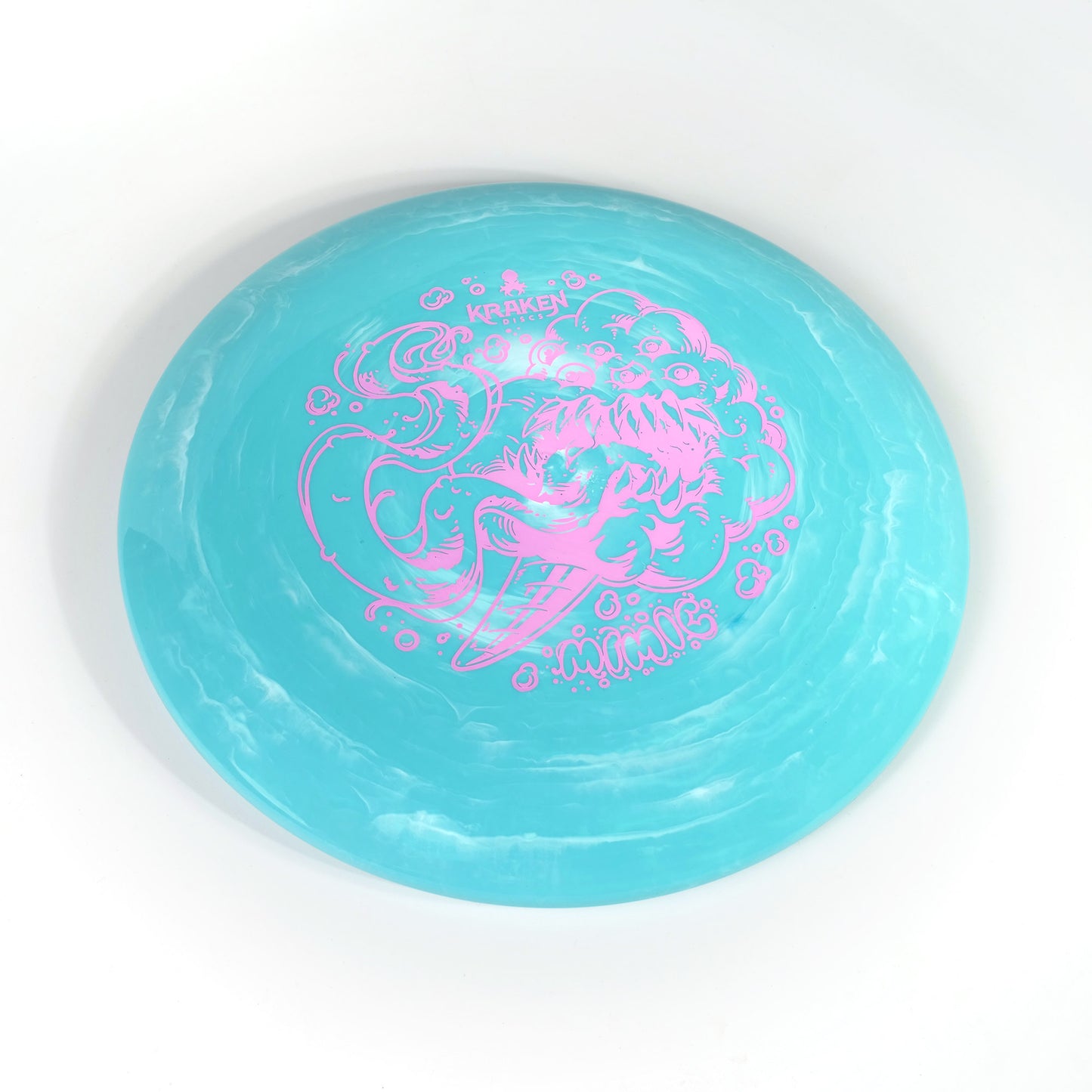 Cotton Candy Mimic Blue Elvin Putter with Pink Foil
