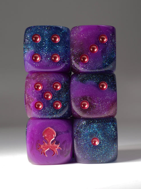 Dionysus D6 Pips 12pc Dice Set - 12mm