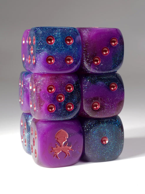 Dionysus D6 Pips 12pc Dice Set - 16mm
