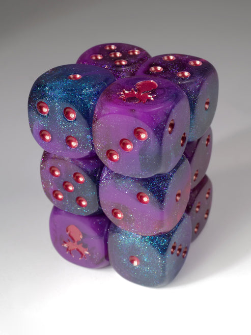 Dionysus D6 Pips 12pc Dice Set - 12mm