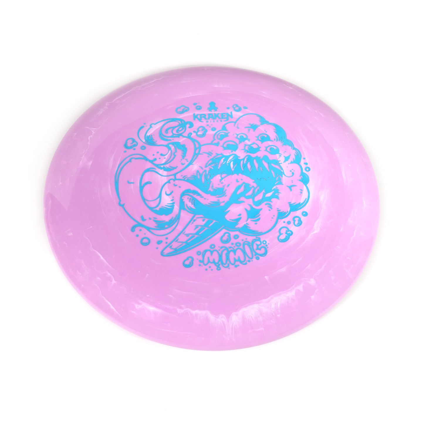 Cotton Candy Mimic Pink Elvin Putter with Blue Foil
