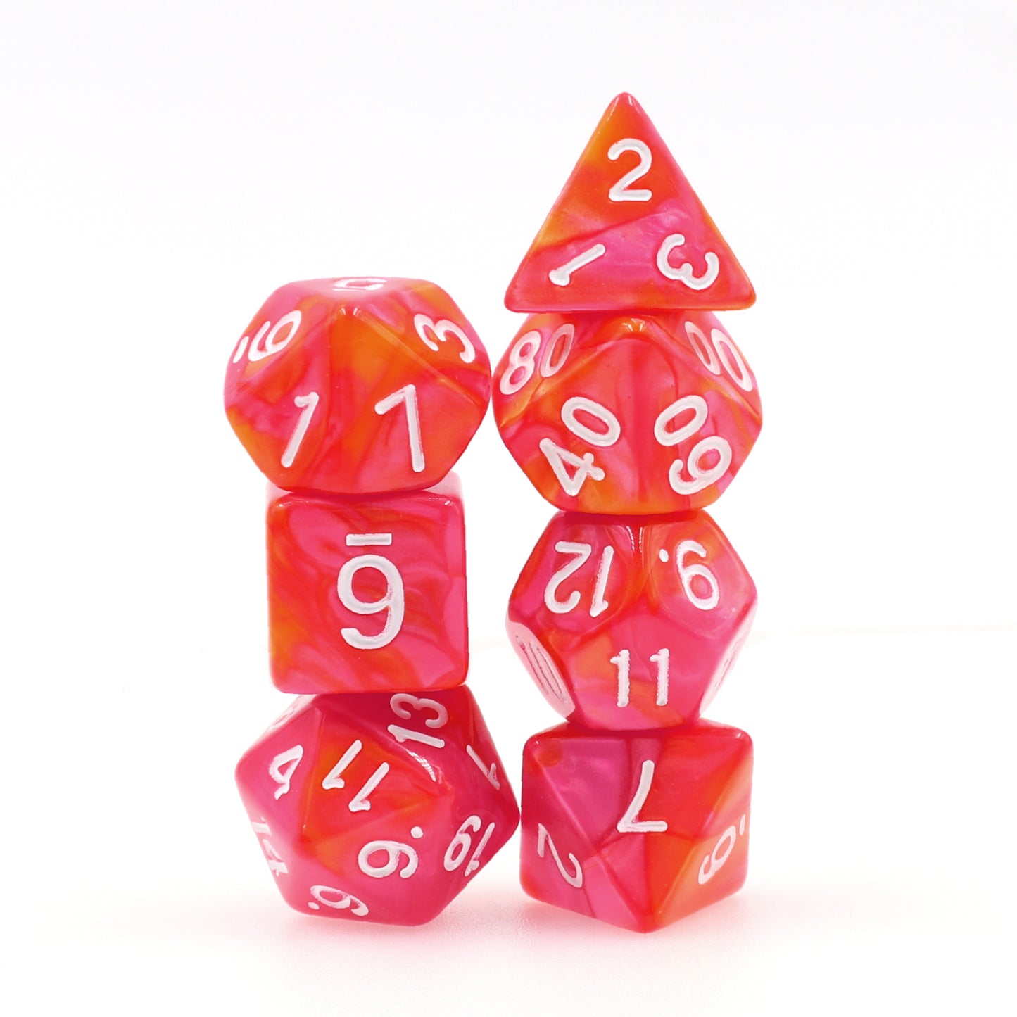 Mango Berry Sorbet 7pc Fusion Dice Set