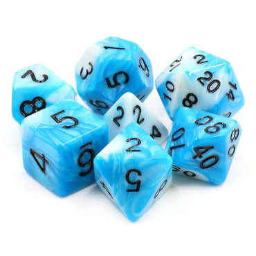 Blueberry Ice Cream 7pc Fusion Dice Set