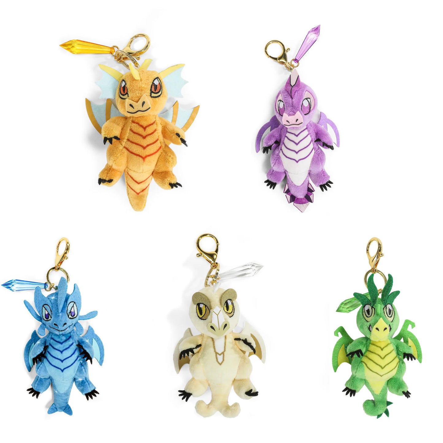 Dungeons & Dragons: 50th Anniversary Wyrmlings 3" Collectible Plush Charms