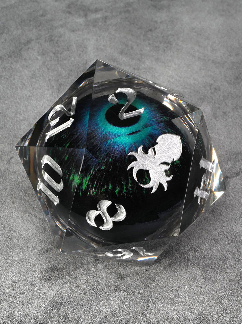 55mm Goblin Eye D20 Bundle of 3