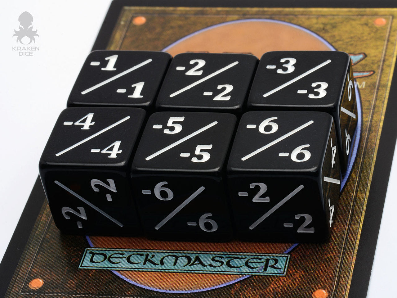 12pc Pack Positive/Negative Dice Counters for Magic: The Gathering
