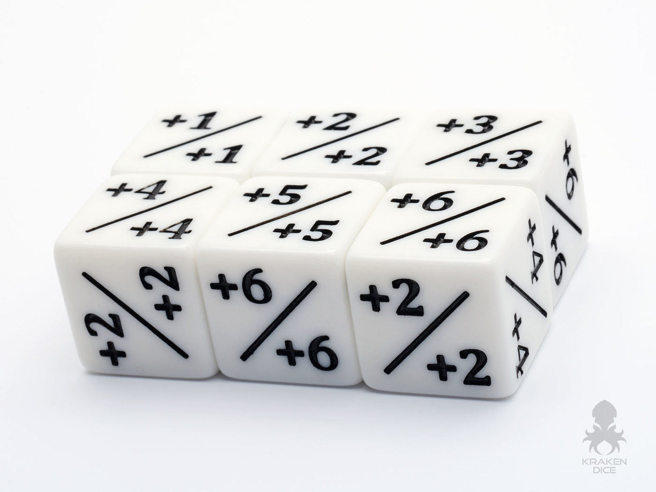 12pc Pack Positive/Negative Dice Counters for Magic: The Gathering