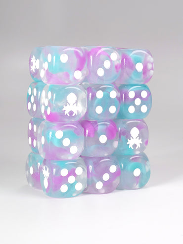 Kraken 2025 D6 Pips 12pc Dice Set - 16mm