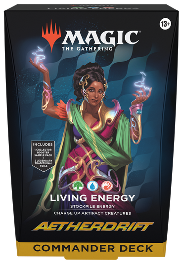 Magic the Gathering: Aetherdrift Commander Decks