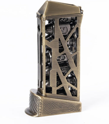 Silver Bullet Metal Dice Set With Magazine Storage Container