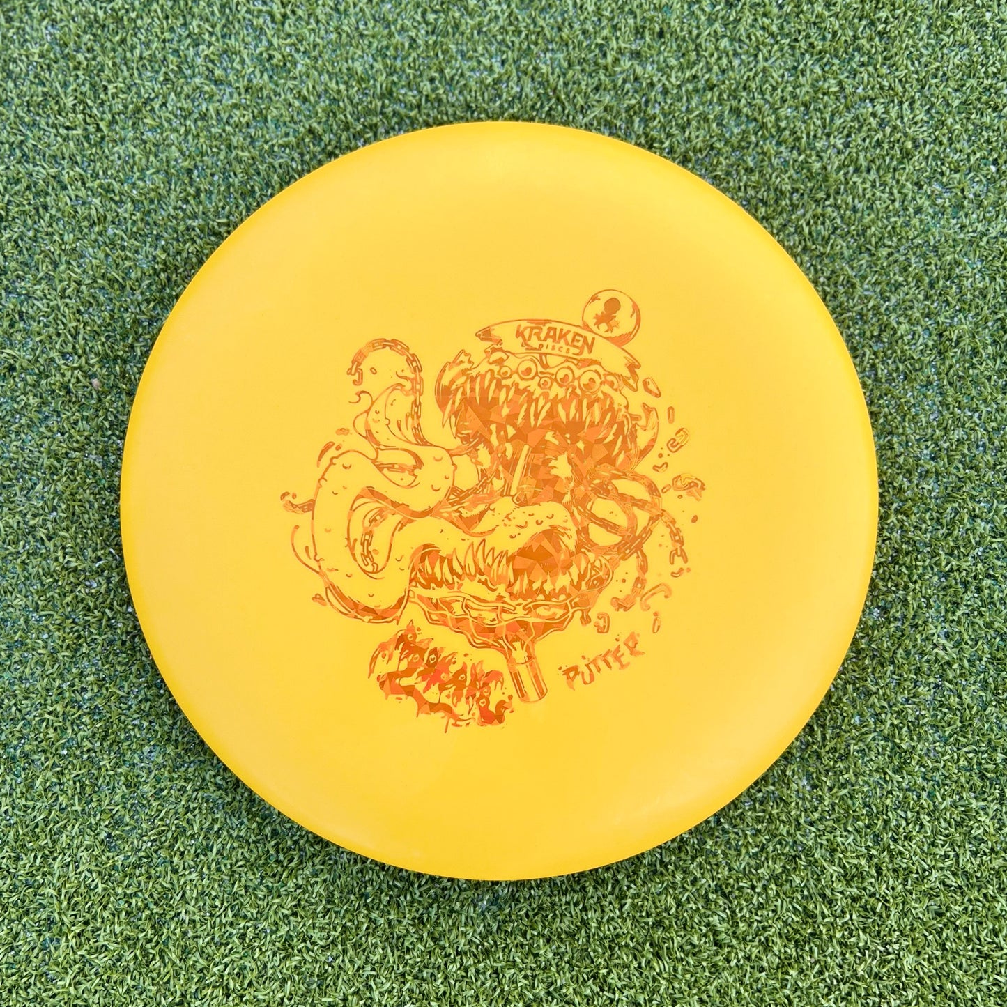Mimic Amber Dwarven Putter with Copper Foil