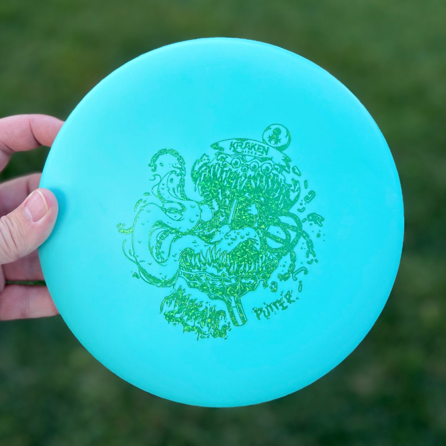 Mimic Teal Dwarven Putter with Green Foil