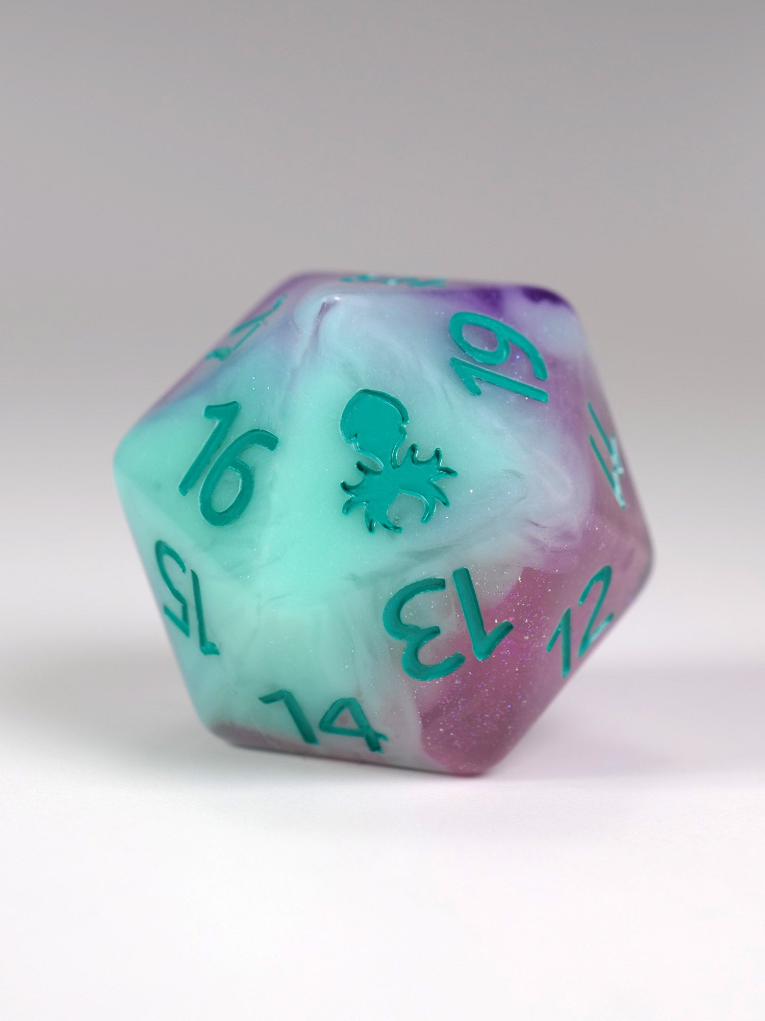 final fantasy mtg d20 Morgan La Fay Spindown D20 – Kraken Dice
