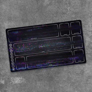 Riftbound Playmat with Zones - Full Color Glitch