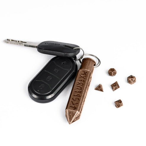 The Runebound Mini Metal Dice Set - Copper