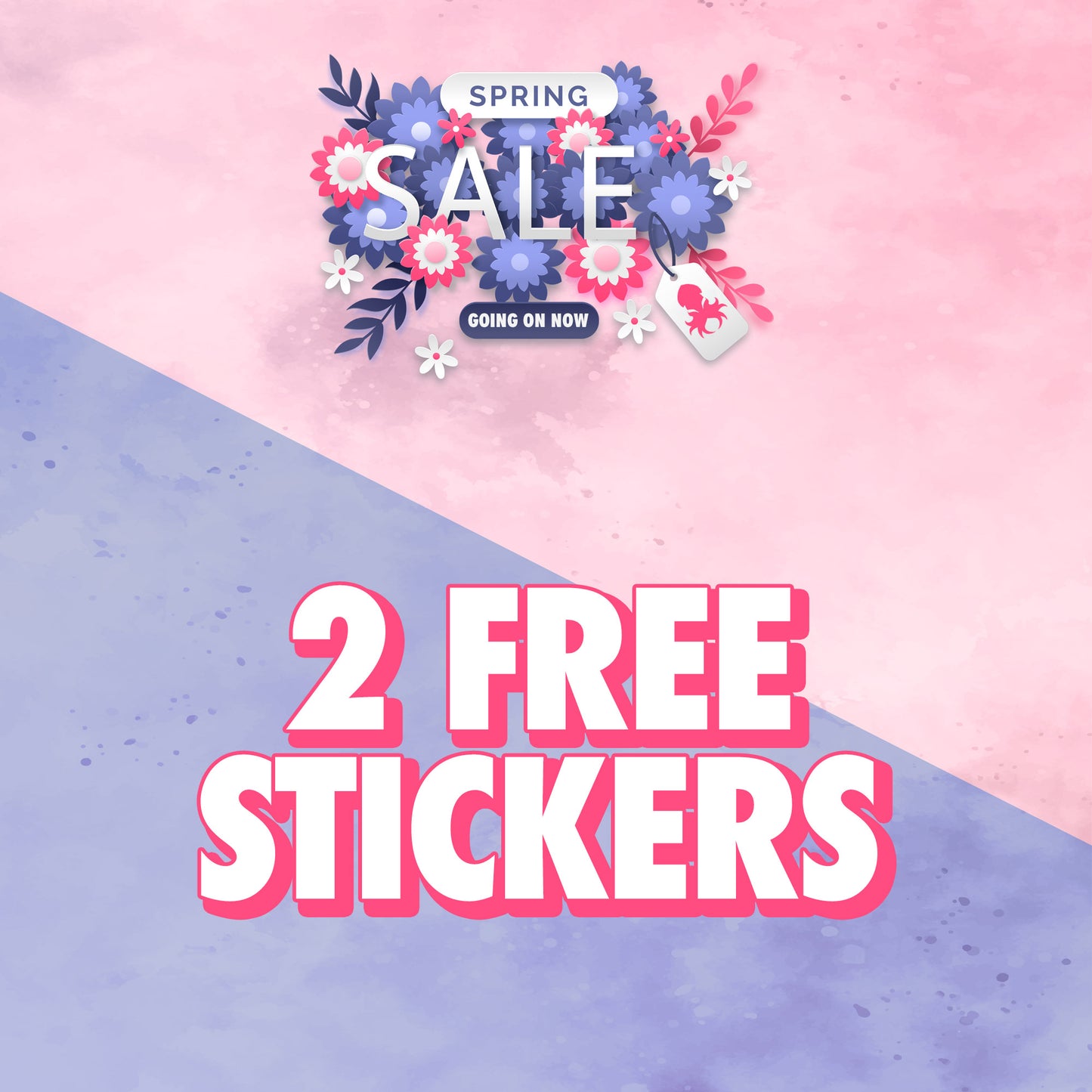 Freebie - 2 FREE Stickers