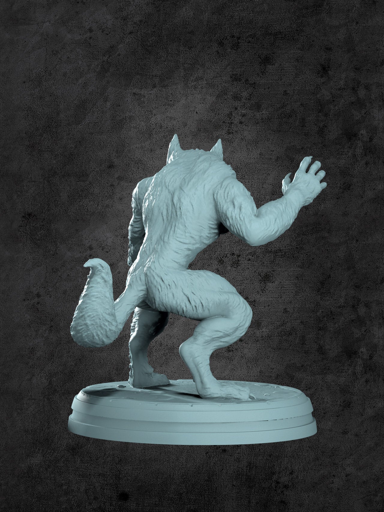 Werewolf Miniature for Tabletop RPGs