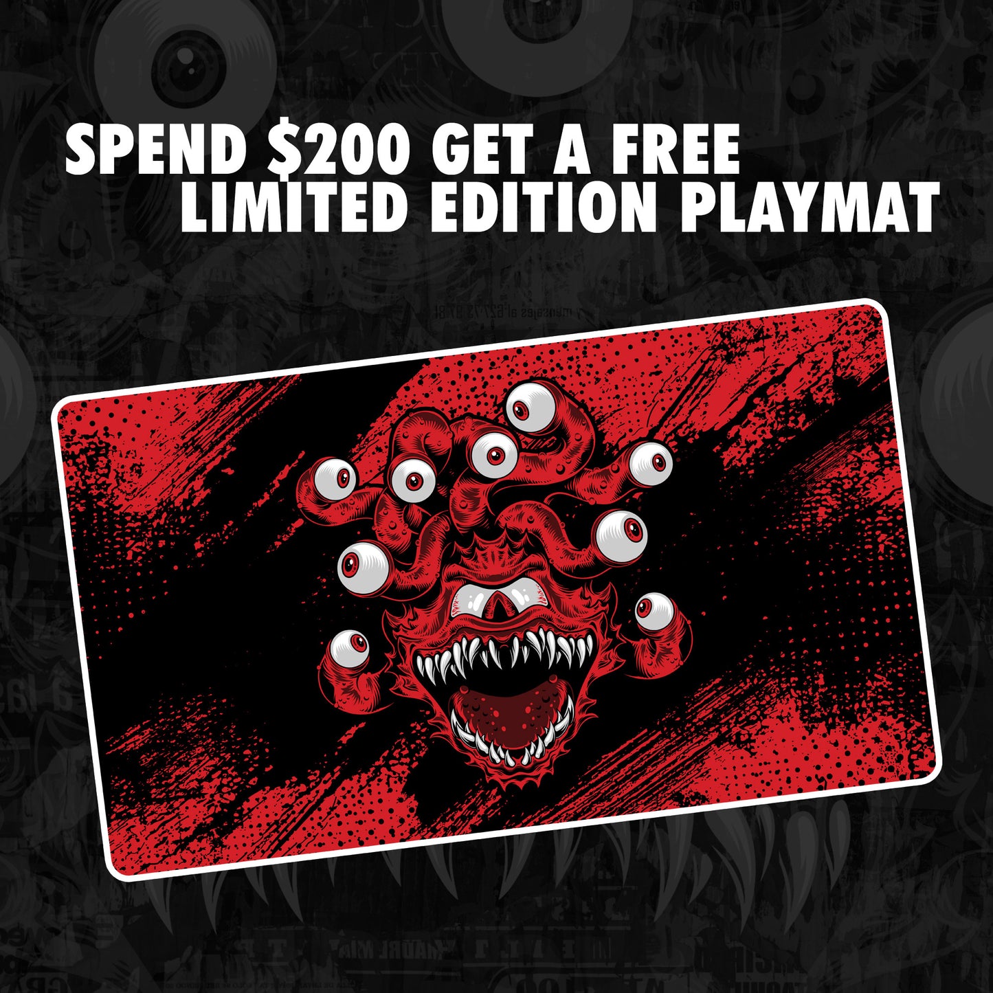 Freebie - Exclusive 2025 Beholder Playmat