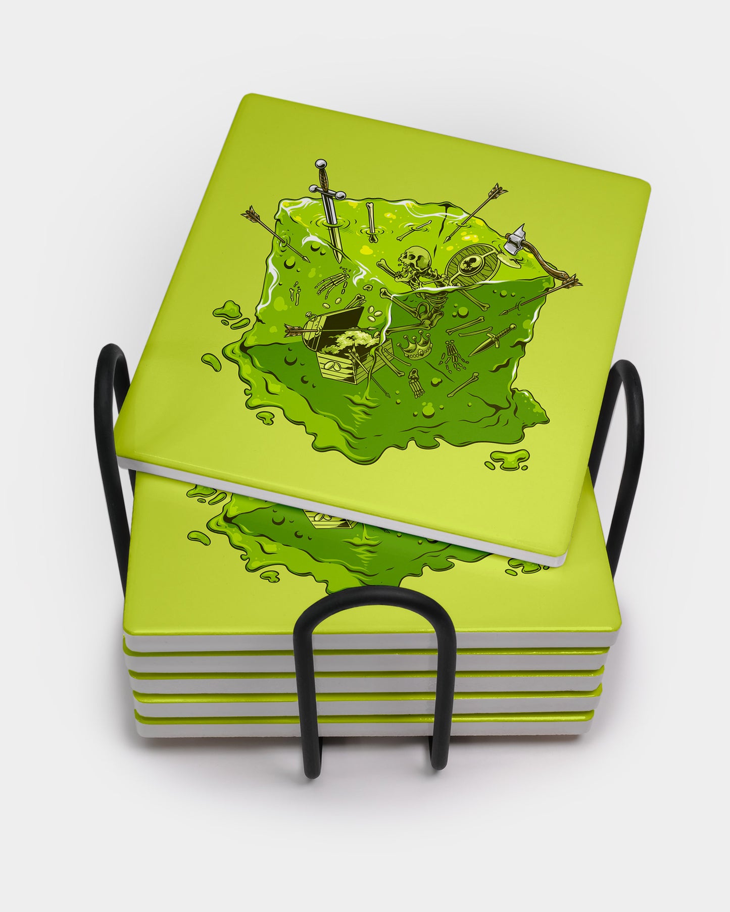 Jelly Cube Square Coaster