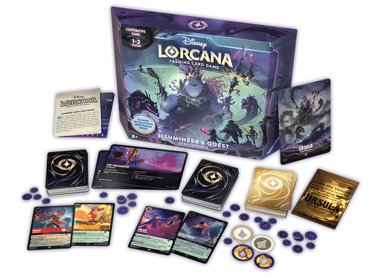 Disney Lorcana: Illumineer's Quest Deep trouble Kraken Dice Disney Lorcana: Illumineer's Quest Deep trouble Kraken Dice
