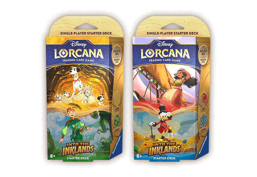 Disney Lorcana - Into The Inklands Starter Deck (Ruby & Sapphire)