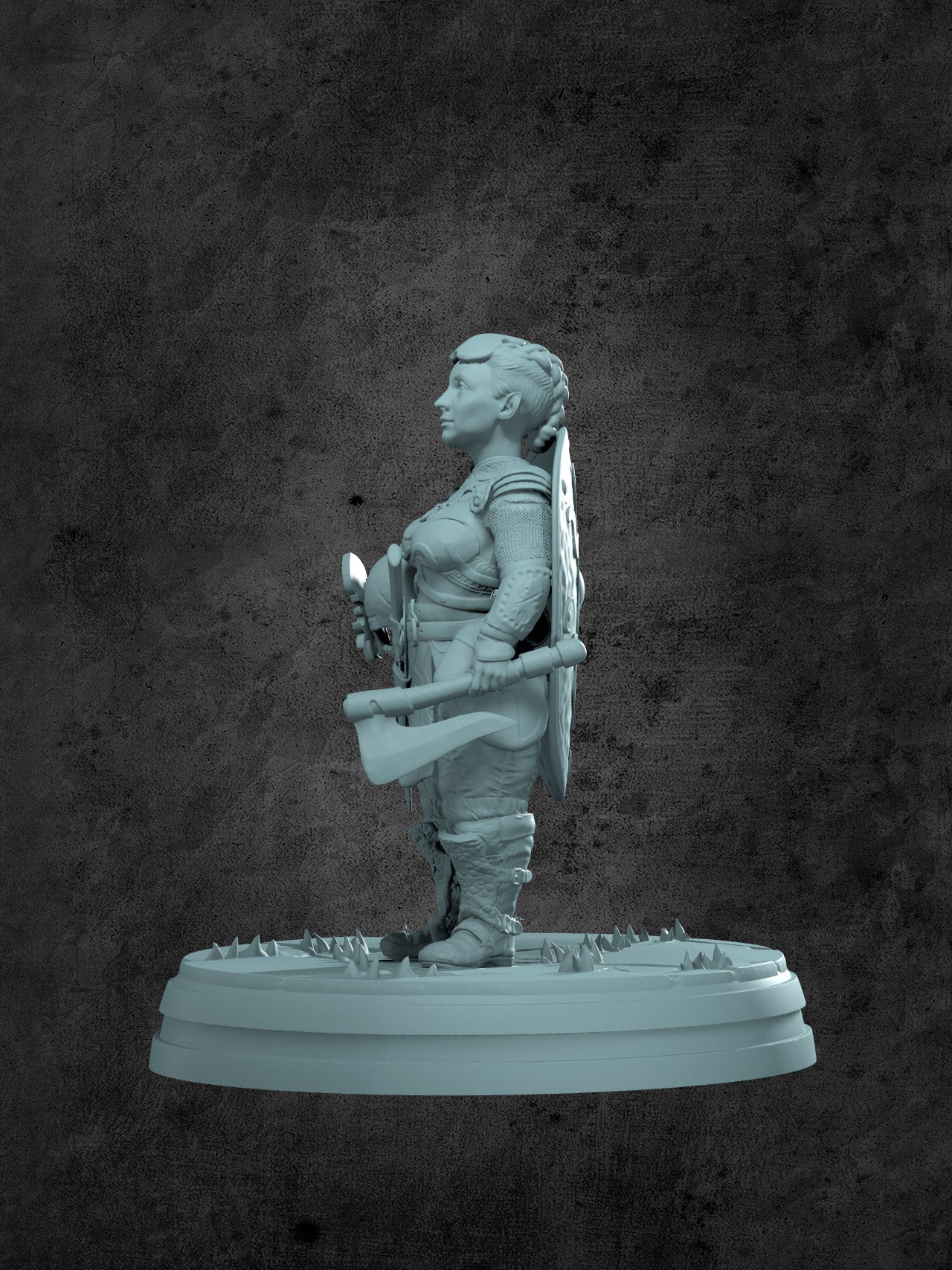 Ylea (City Guard) Miniature for Tabletop RPGs