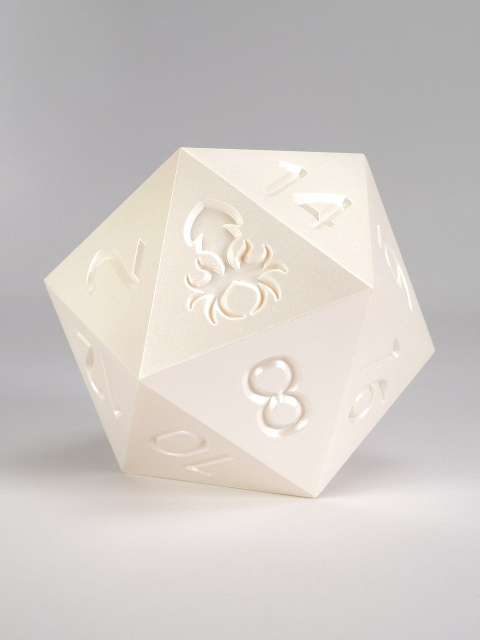 Ombre Mythic Egg 55mm D20 Dice