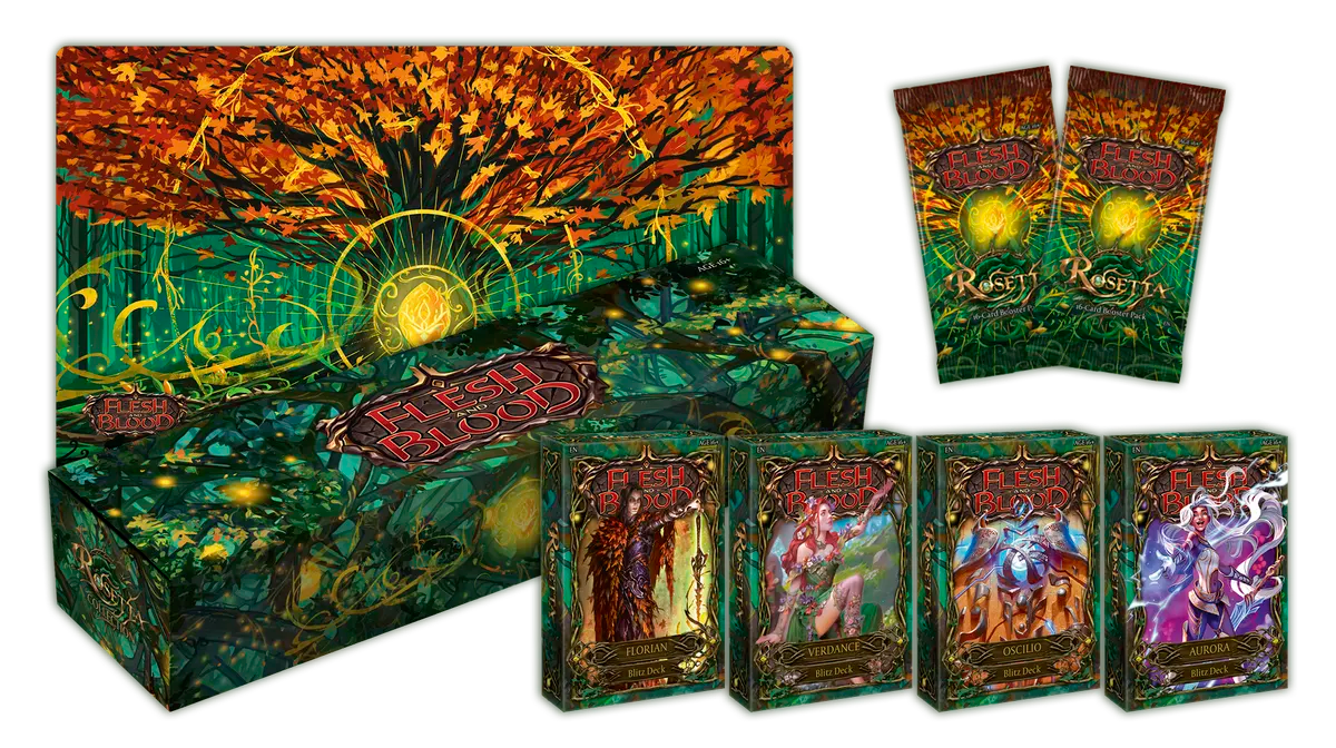Flesh and Blood TCG: Rosetta Blitz Deck Collection Kraken Dice Flesh and Blood TCG: Rosetta Blitz Deck Collection Kraken Dice