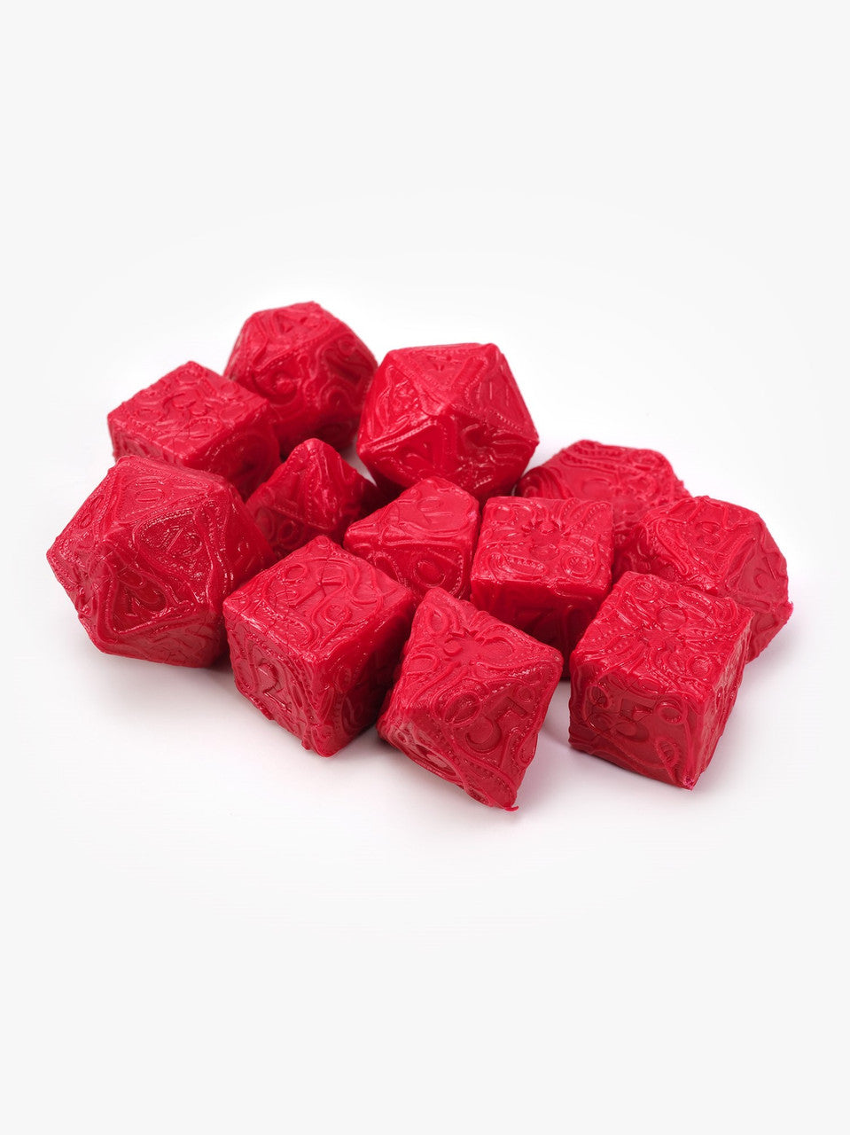 Matilda's Mistake - Practice Makes Perfect Red B-Grade Dice Set