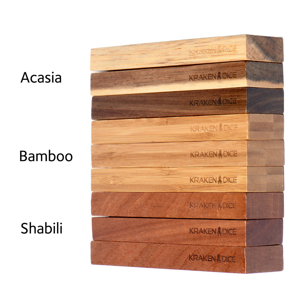 Acasia Wood 30mm D20 Display