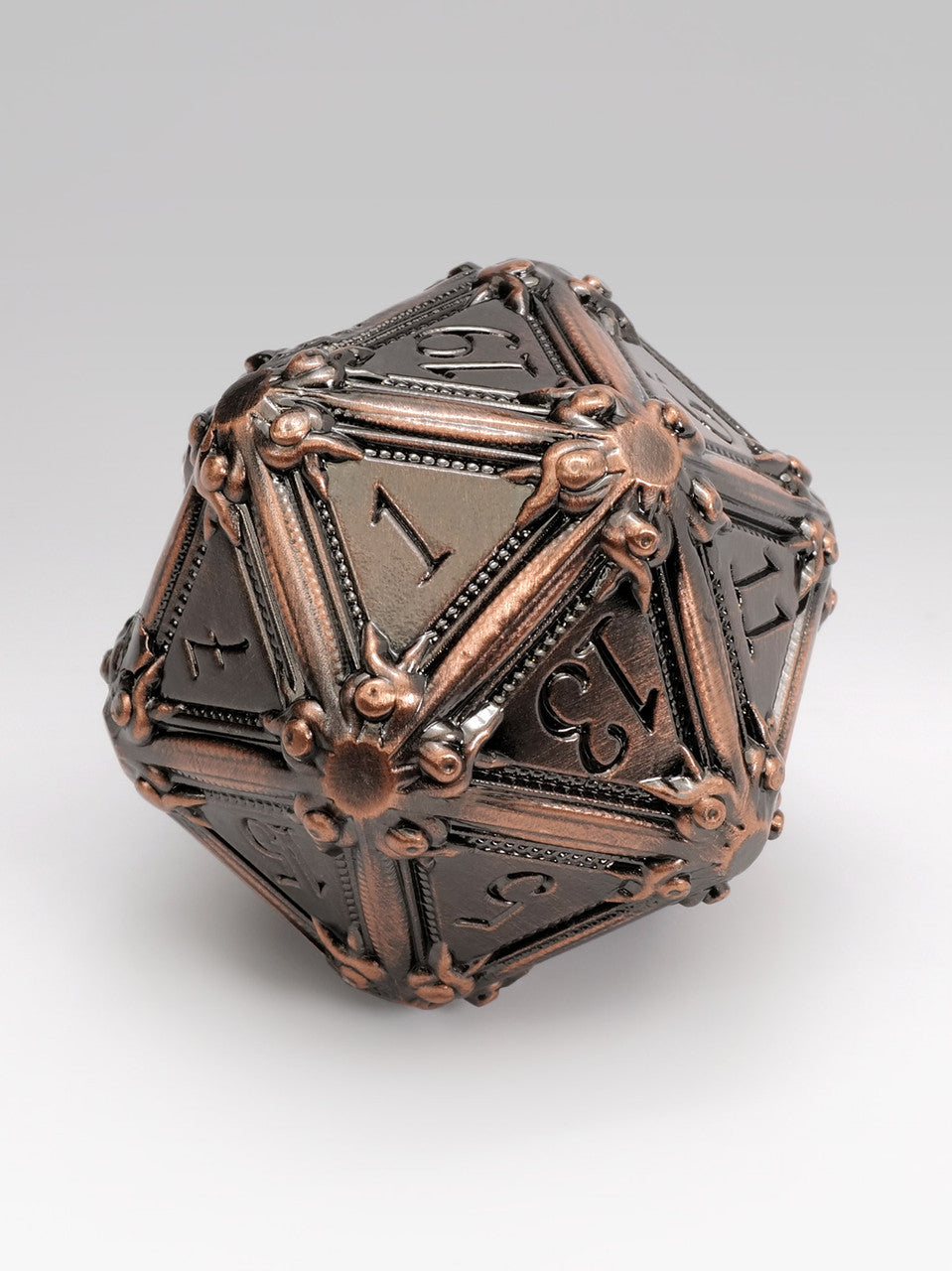 50mm Geometric Horrors: Copper Golem's Eyes TTRPG  Single D20