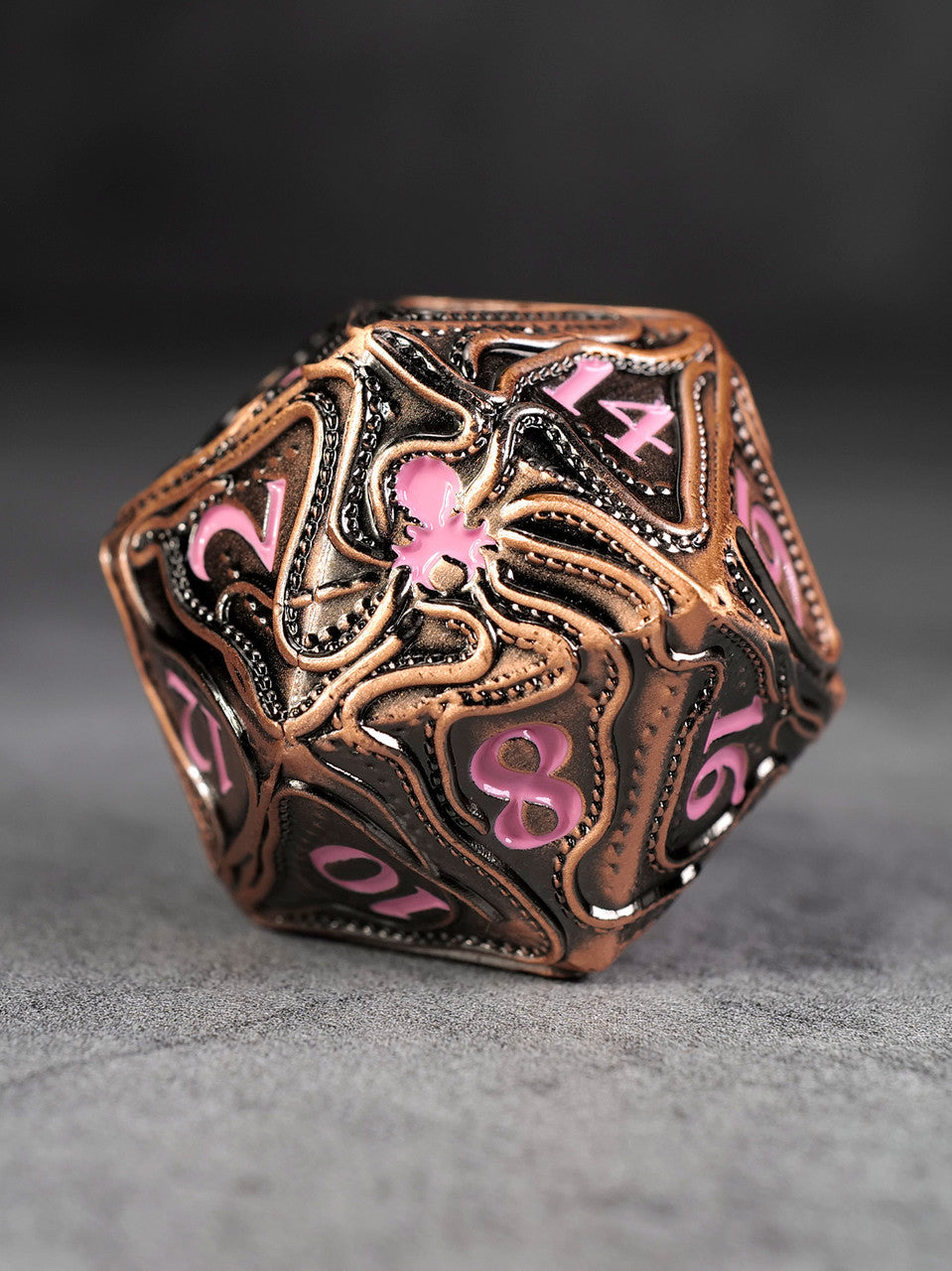 50mm Kraken's Reach: Rose Golem's Reach TTRPG  Single D20