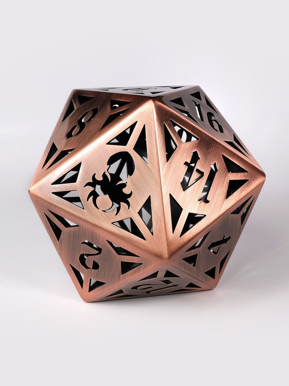 Archon: Copper/Bronze 130mm Hollow D20